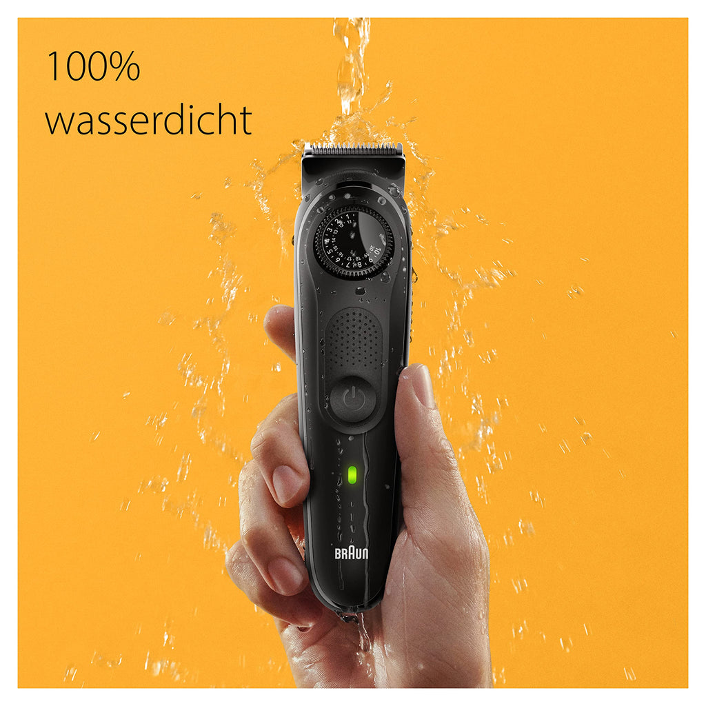 Barttrimmer Series 5, Elektrischer Bartschneider Herren mit 5 Zubehörteile, BT5430, Schwarz