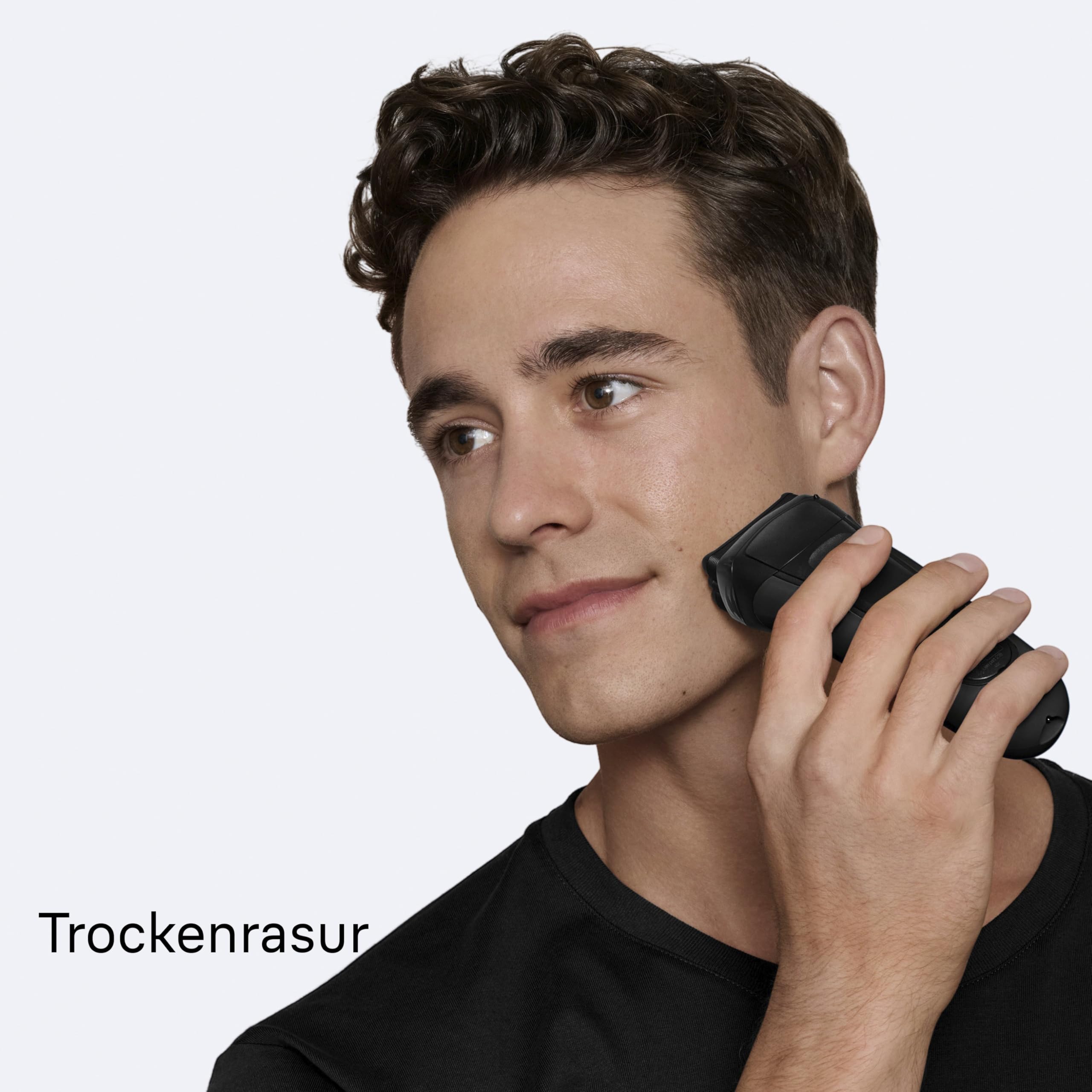 Series 3 Elektrorasierer Herren – Rasierapparat mit 3 Flexiblen Klingen – 300s, Grau